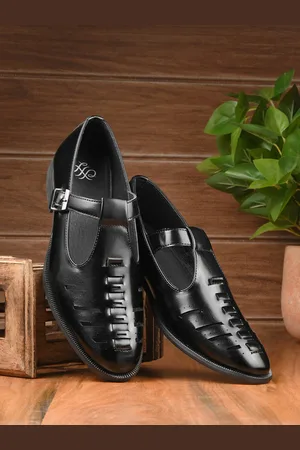 House of Pataudi Men Shoe-Style Sandals