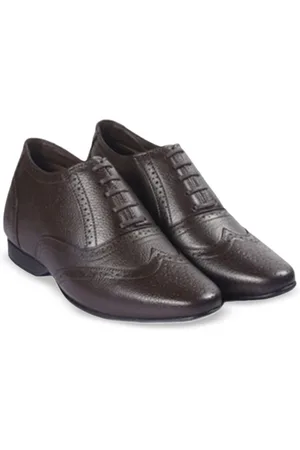 BXXY Men Lightweight 3 Inch Hidden Elevator Formal Brogues