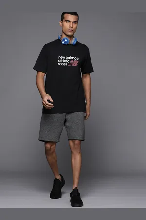 New Balance Typography Printed Pure Cotton Sports T-shirt