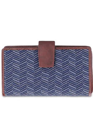 THE CLOWNFISH Filipia Women Geometric Printed Tapestry Two Fold Wallet