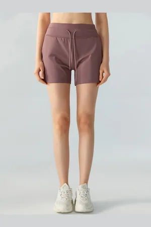 JC Collection Women Slim Fit Low-Rise Rapid-Dry Sports Shorts