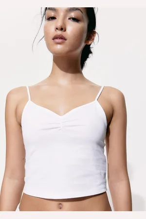 H&M Cropped Strappy Top