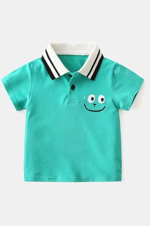 Stylecast Boys Polo Collar Pure Cotton Tshirt