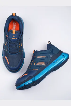 ABROS Shoes Men Textured Lace-Up Running Shoes