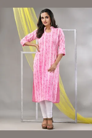 Charukriti Ethnic Motifs Printed Thread Work Panelled A-Line Kurta