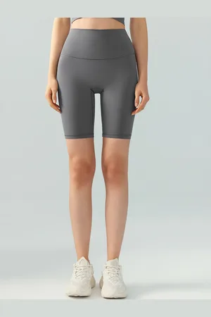 JC Collection Women Slim Fit High-Rise Rapid-Dry Biker Shorts