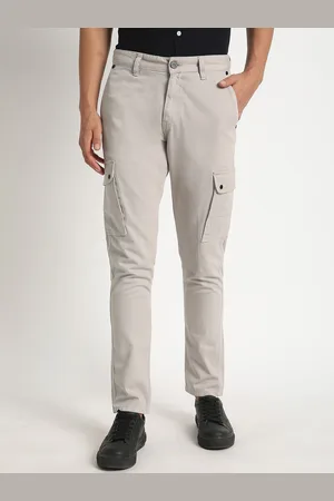 IVOC Men Slim Fit Cotton Cargos Trouser