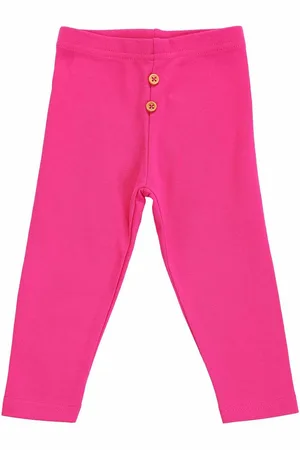 BodyCare Bodycare Fuchsia Solid Cotton Track Pants