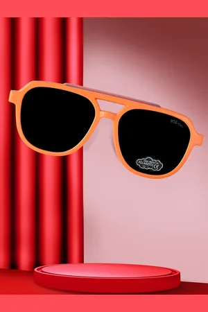 Kool Kids Round Sunglasses with Polarised and UV Protected Lens-KKSP 6-109 OR