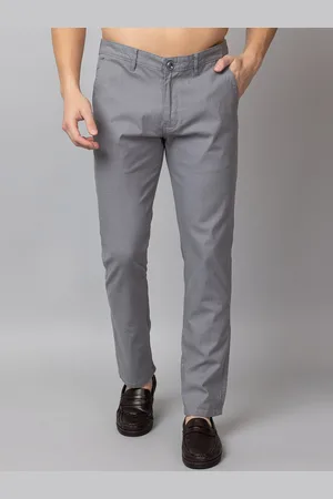 Club York Men Mid-Rise Cotton Regular Trousers