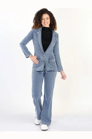 Chemistry Denim Blazer & Bootcut Jeans
