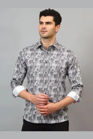 CANTABIL Comfort Floral Printed Casual Shirt