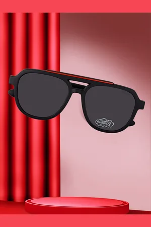 Kool Kids Round Sunglasses with Polarised and UV Protected Lens-KKSP 6-109 BK