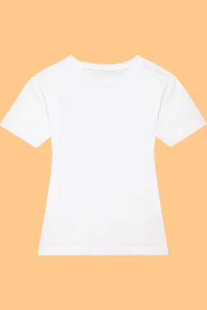 BAESD Girls Round Neck Short Sleeves Cotton T-shirt