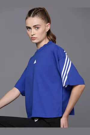 adidas Relaxed Fit Side Striped Sports T-shirt