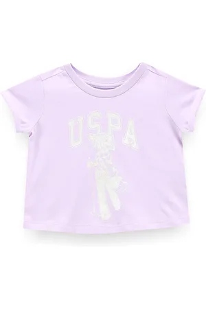 Ralph Lauren Girls Printed Round Neck T-shirt