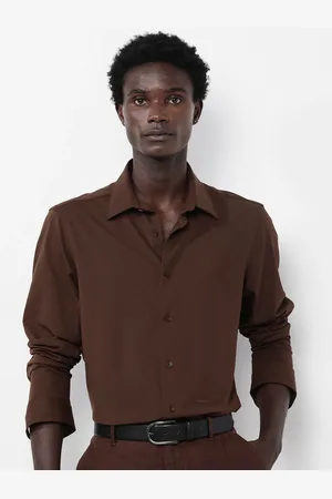 RARE RABBIT Men Flyknit Power Stretch Knitted Shirt