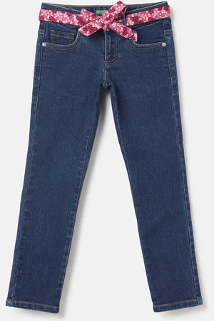 Benetton Girls Slim Fit Clean Look Stretchable Jeans