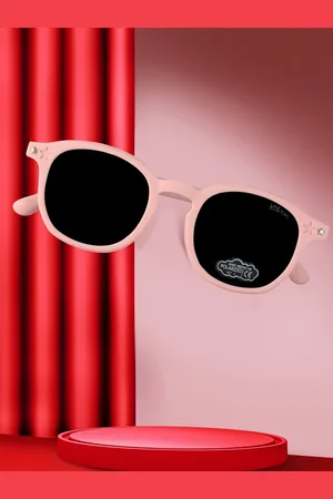 Kool Kids Round Sunglasses with Polarised and UV Protected Lens KKSP 6-114 PK