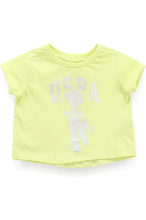 Ralph Lauren Girls Printed Round Neck T-shirt