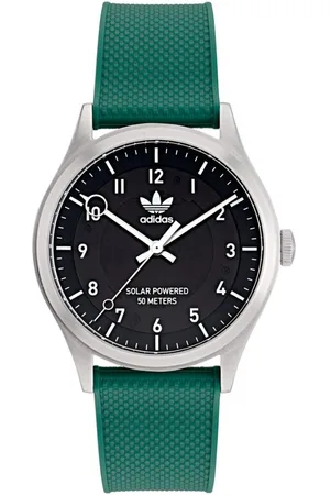 adidas Unisex Brass Dial & Straps Analogue Watch AOST23543