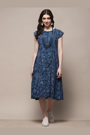 Biba Floral Printed A-Line Dress