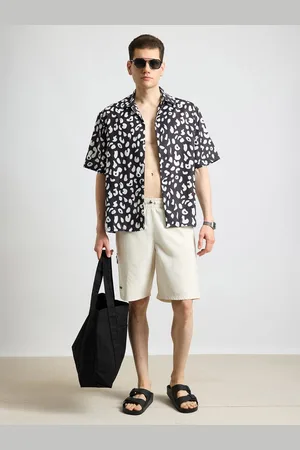 FREAKINS Men Opaque Printed Casual Shirt