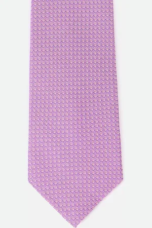 Louis Philippe Men Geometric Woven Design Broad Tie