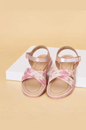 Pantaloons Girls Printed Open Toe Flats