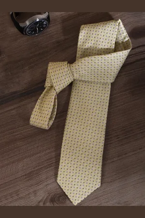 Louis Philippe Men Woven Design Broad Tie