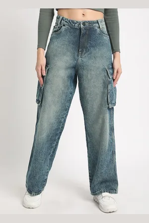 Bene Kleed Women Relaxed Fit High-Rise Light Fade Jeans