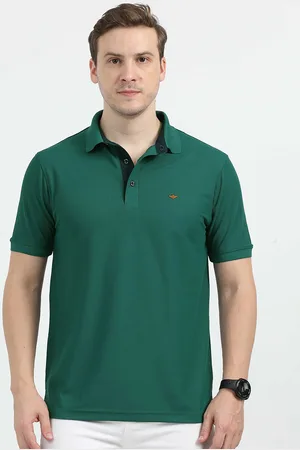 STELLERS Men Polo Collar T-shirt