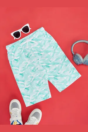 Pantaloons Boys Graphic Printed Cotton Shorts