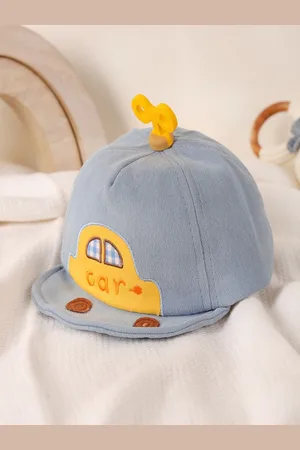 KICKS & CRAWL Kids Embroidered Cotton Baseball Cap