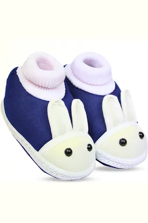BAESD Kids Applique Slip On Booties