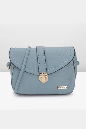 Fastrack Women Solid Structured Envelope Sling Bag with Fixed Sling Strap