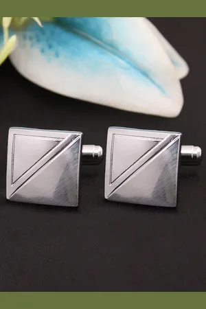 KOVOVE Silver-Toned Cufflink