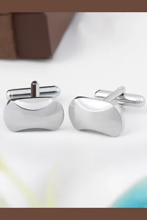 KOVOVE Silver-Toned Cufflink