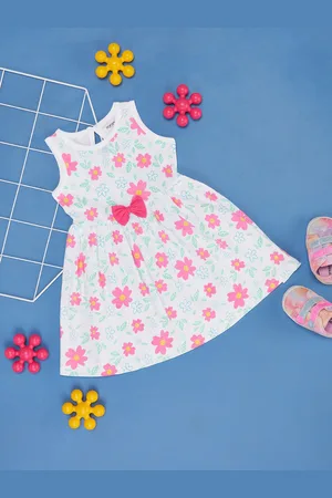 Pantaloons Infants Floral Print Fit & Flare Dress