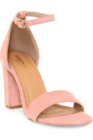 Kenneth Cole High-Top Block Heels with Buckles