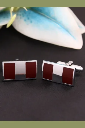KOVOVE Brown & Steel Cufflink