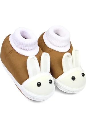 BAESD Kids Applique Slip On Booties