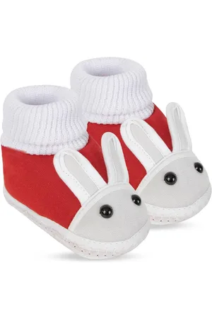 BAESD Kids Applique Slip On Booties