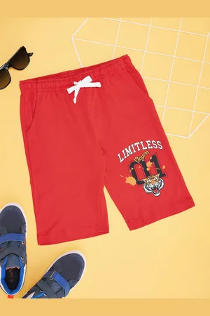 Pantaloons Boys Printed High-Rise Cotton Shorts