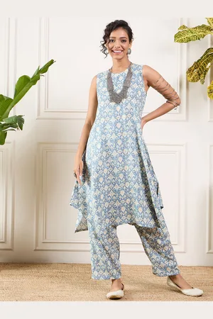 InWeave Women Ethnic Motifs Printed Kurta with Trousers