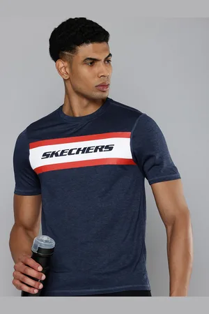 Skechers Brand Logo Printed GODRI CHARGE DASH T-shirt