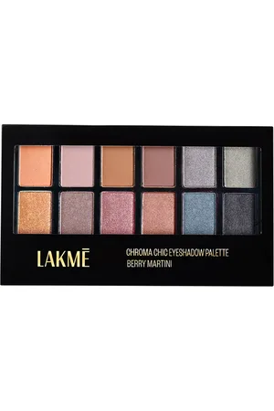 Lakme Glitterati Chroma Chic Eye Shadow Palette - Stilettos - 12 g