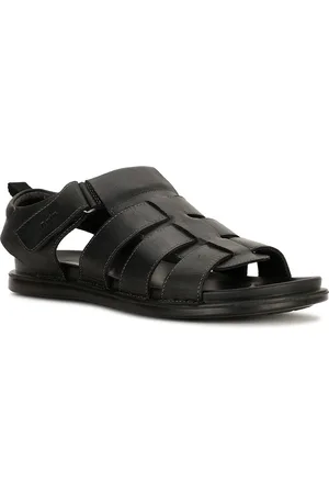 Bata Men Leather Gladiators Sandals