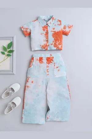 The Magic Wand Girls Dyed Top with Trousers