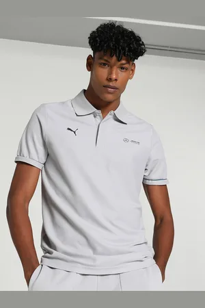PUMA Polo Collar Cotton T-shirt